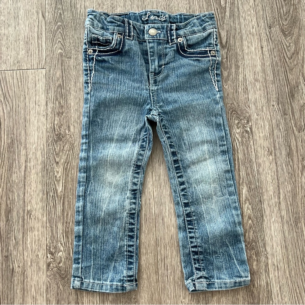 Levi's Kids Blue Denim Jeans size 24 month